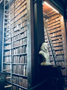 Long Room. Antigua biblioteca del Trinity College